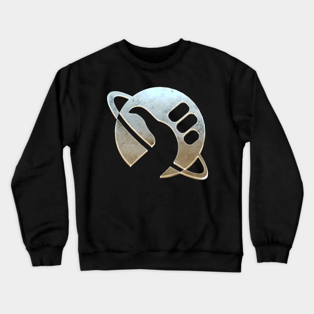 Dont Panic Crewneck Sweatshirt by ChrisHarrys